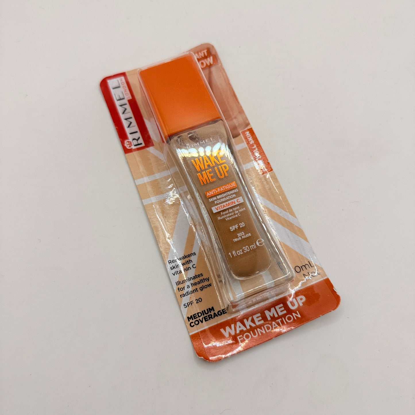 Rimmel London Wake Me Up Foundation, 103, True Ivory, 1Fl Oz 30ml