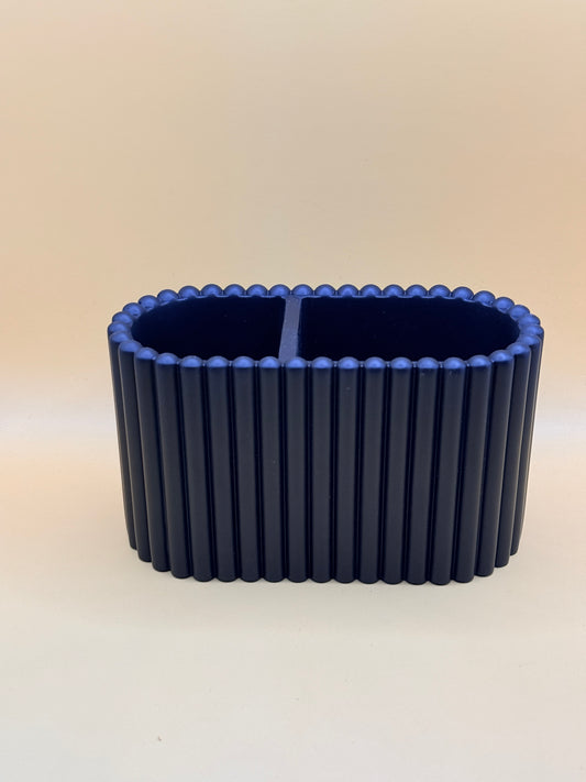 Ribbed Oval Storage Organiser