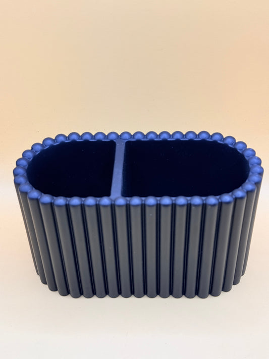 Ribbed Oval Storage Organiser