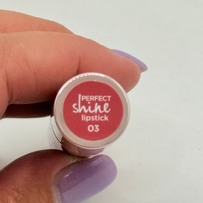Essence Perfect Shine Lipstick – Shade 03 Perfect Romance (3.5g)