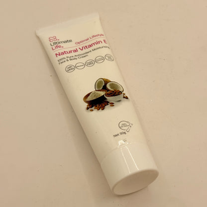 Ultimate Life Natural Vitamin E Cream – 50g