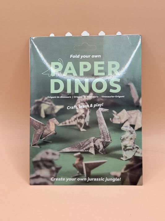 Paper Dinos Origami Dinosaur Craft Kit
