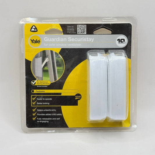 Yale Guardian Securistay Window Restrictor Pair