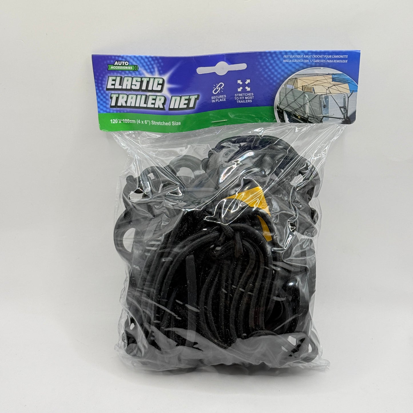 UBL Elastic Trailer Net 1.2m x 1.8m – 12 Hooks Included