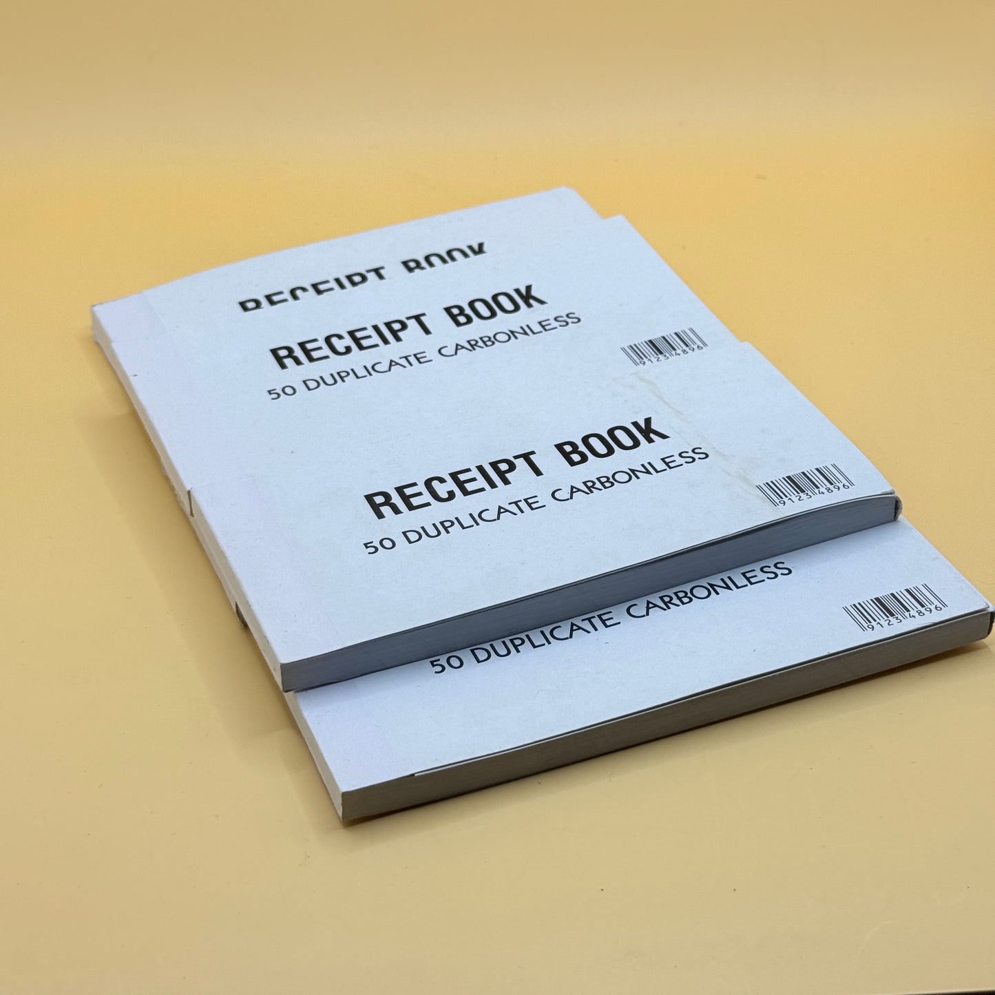 Receipt Book Duplicate Carbonless – 5x 50 Page Pads