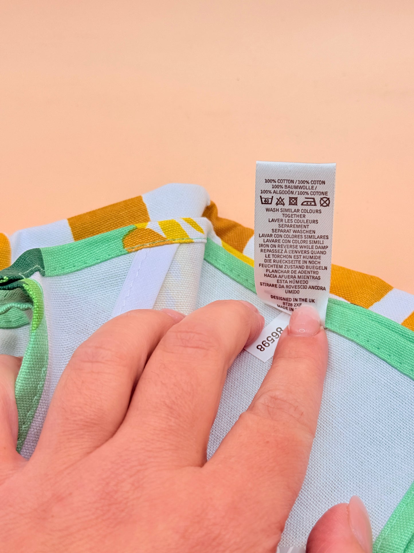 Ulster Weavers Summer Fruits Citron Cotton Tea Towel