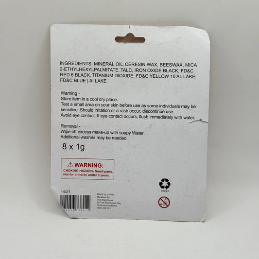 Play Studio Face Paint Set 8 Pack