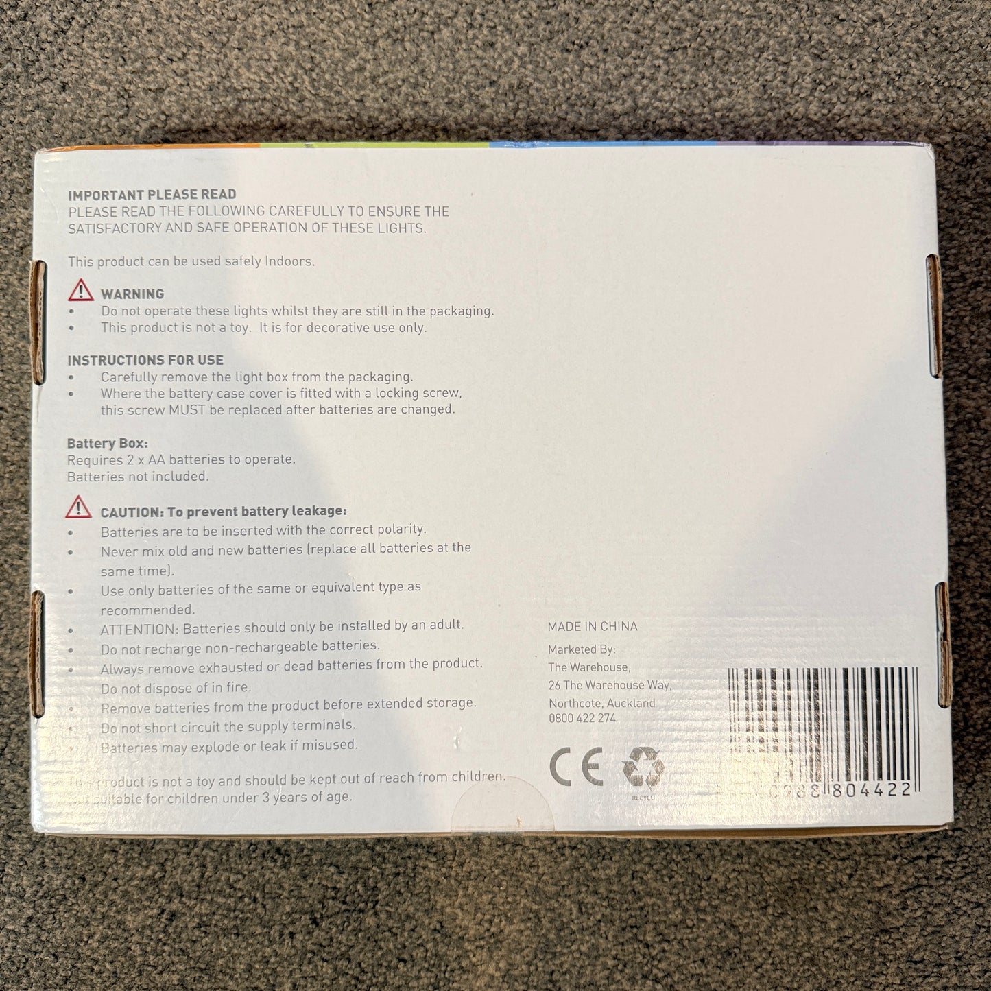 Living & Co Kids Light Box Explore The World Around You