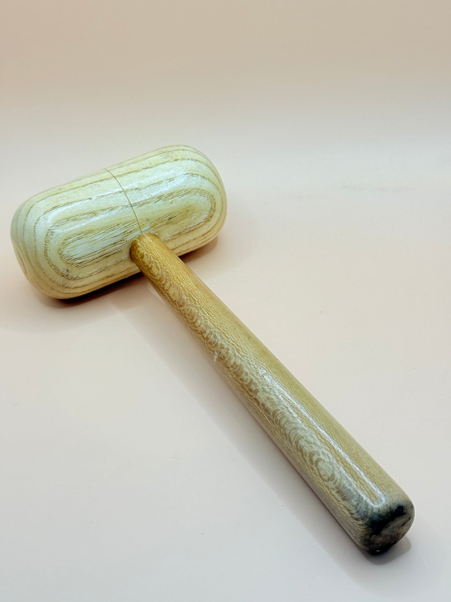 Wooden Mallet Hammer Tool with Rounded Head