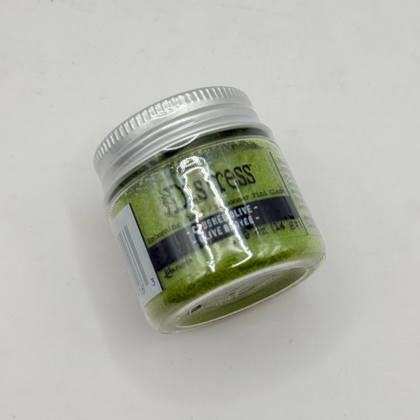 Tim Holtz Distress Embossing Glaze – Crushed Olive 14g