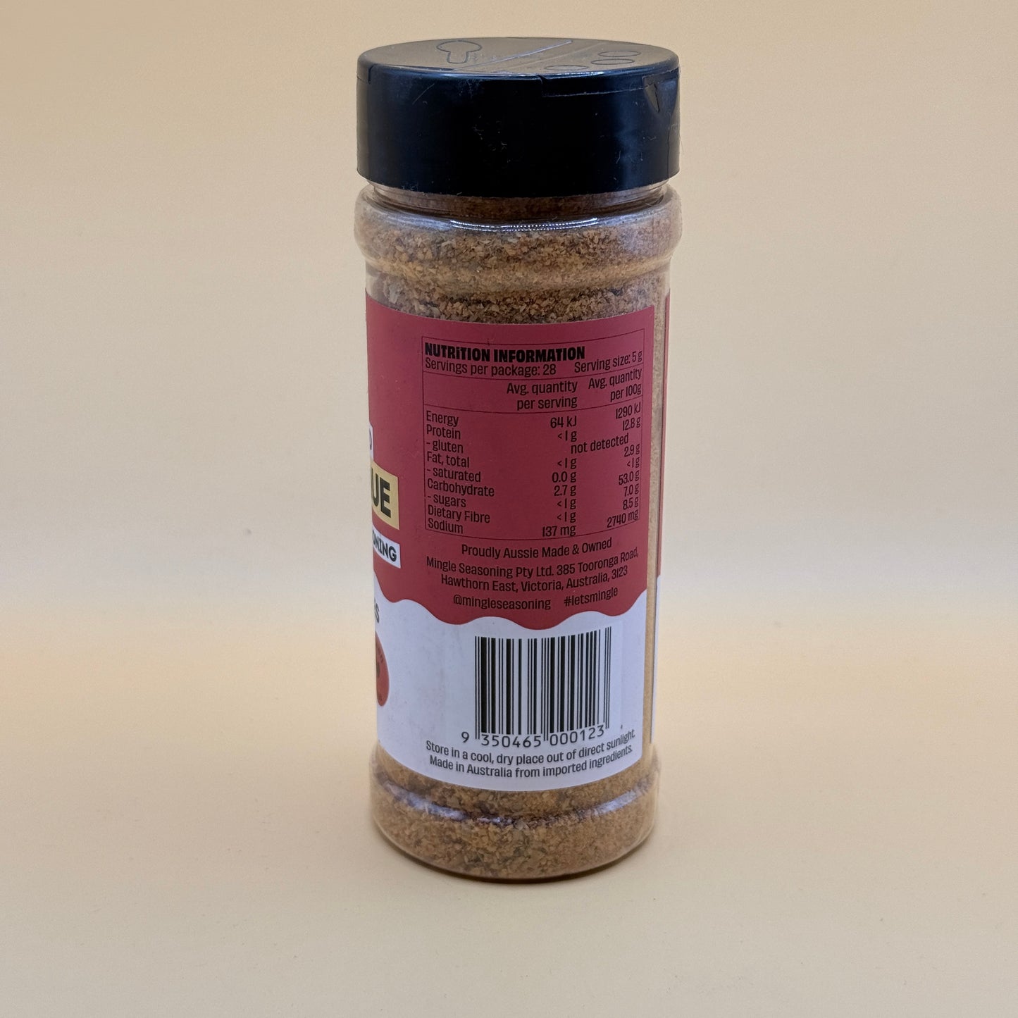 Mingle Backyard Barbeque All Natural Seasoning 140g