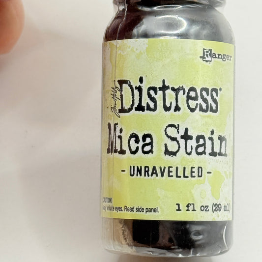 Tim Holtz Distress Mica Stain – Unravelled 29ml