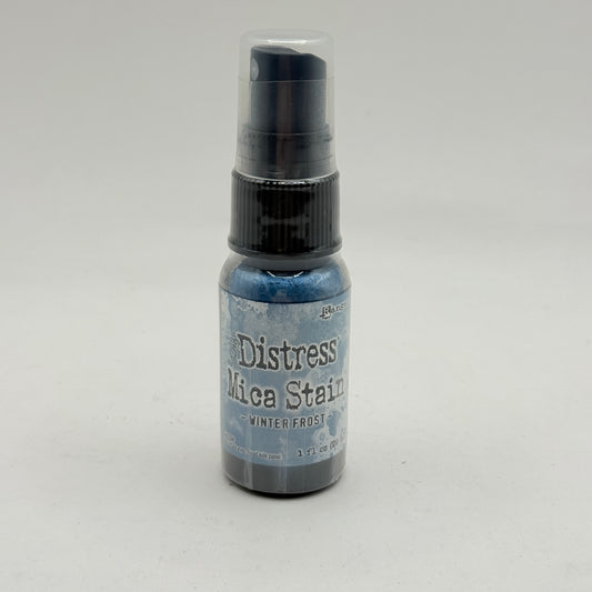 Tim Holtz Distress Mica Stain – Winter Frost 29ml