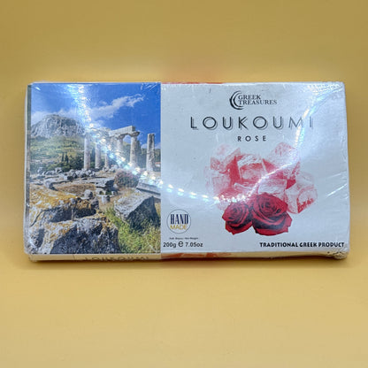 Greek Treasures Handmade Rose Loukoumi 200g