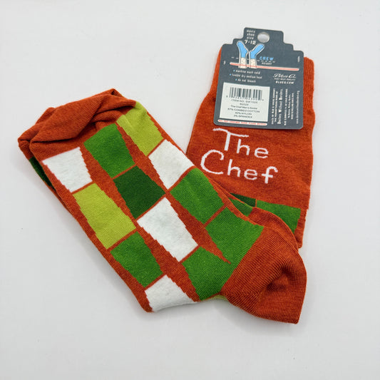 Blue Q “The Chef” Men’s Crew Socks Men’s 7–12