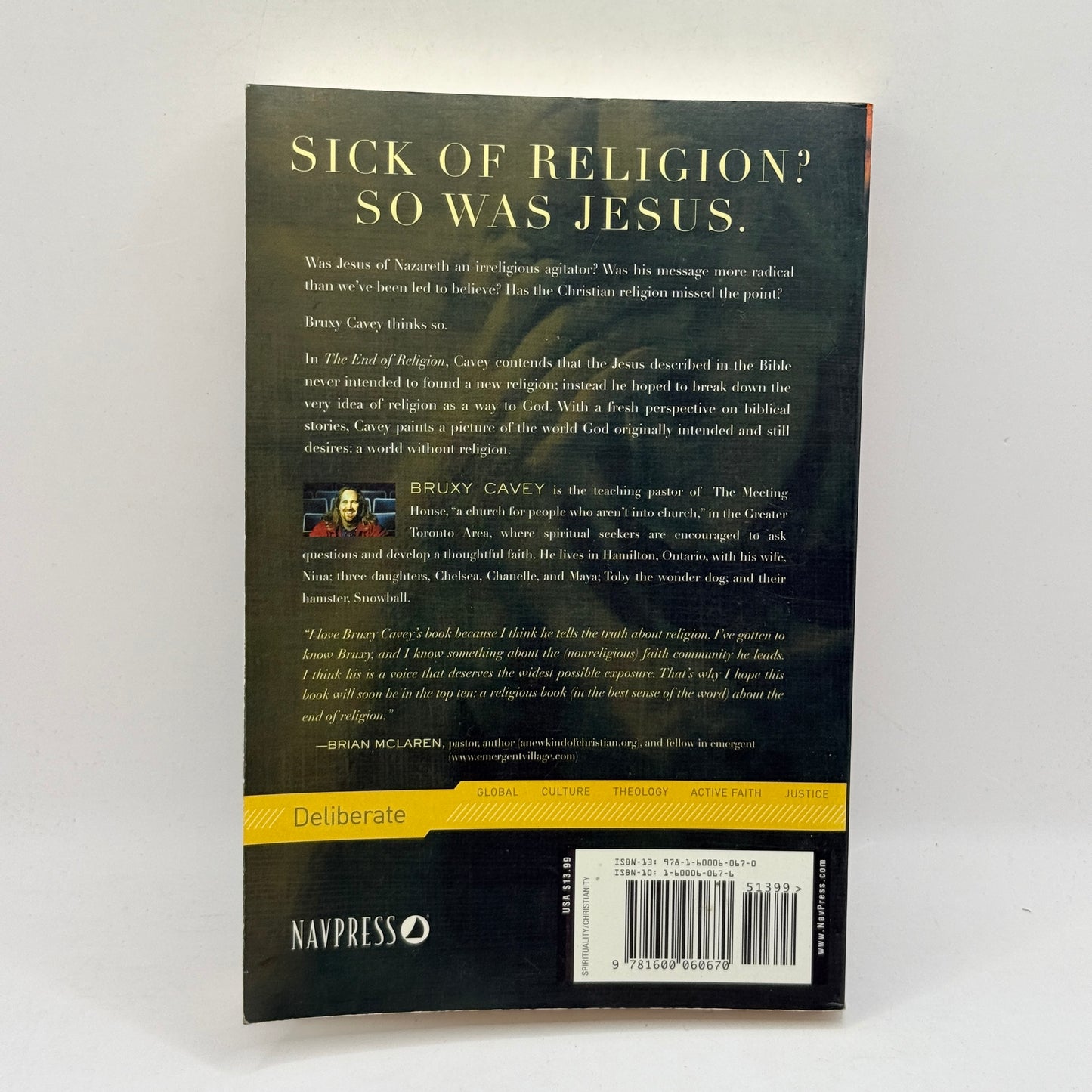 The End of Religion by Bruxy Cavey