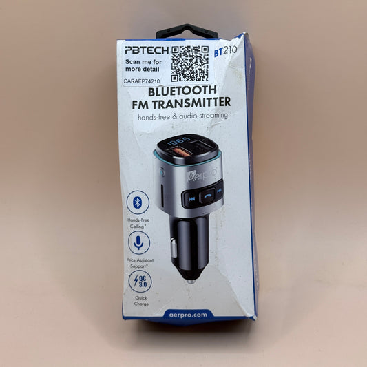 Aerpro APBT210 Bluetooth FM Transmitter with QC3.0 Quick Charge