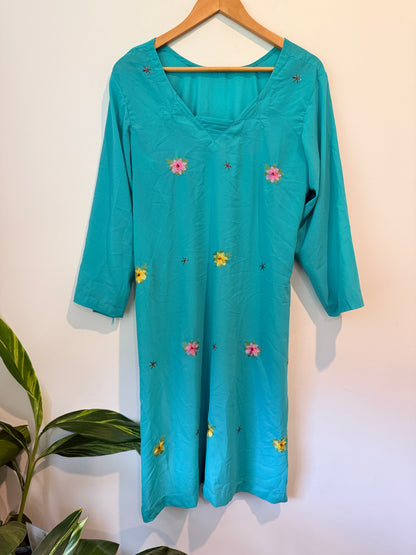 Brand Unknown Embroidered Kurti