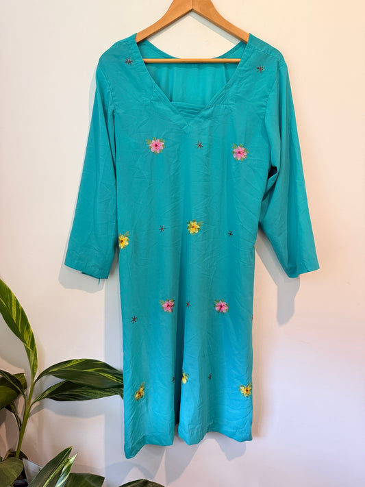 Brand Unknown Embroidered Kurti