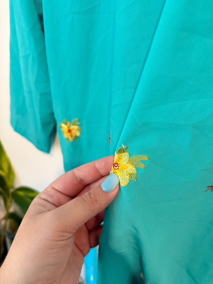 Brand Unknown Embroidered Kurti