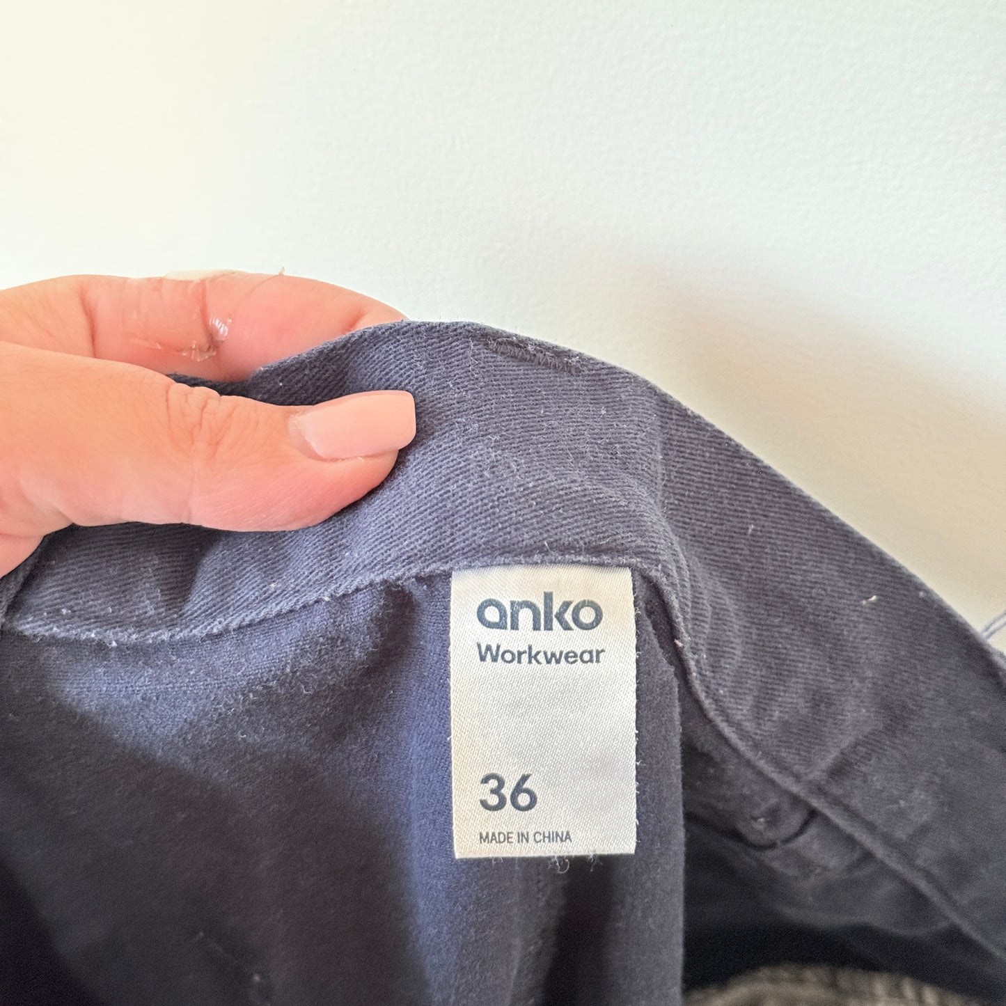 Anko Size 36 Navy Blue Cargo Shorts