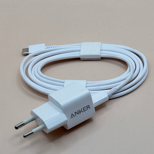 Anker USB-C Wall Charger with USB-C Cable - 2Pin EU plug