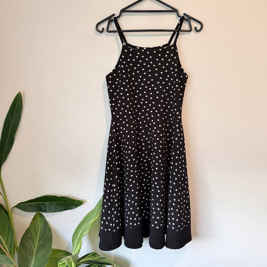 Brand Unknown Size U/Arm to U/Arm 38cm Polka Dot Mini Dress