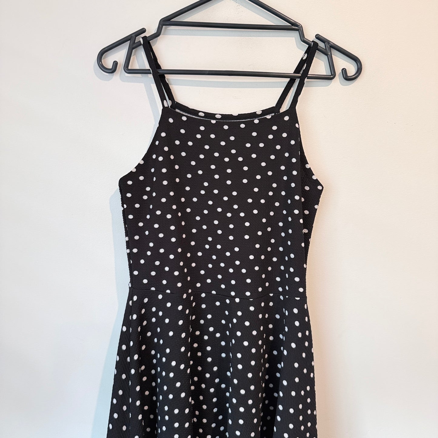 Brand Unknown Size U/Arm to U/Arm 38cm Polka Dot Mini Dress