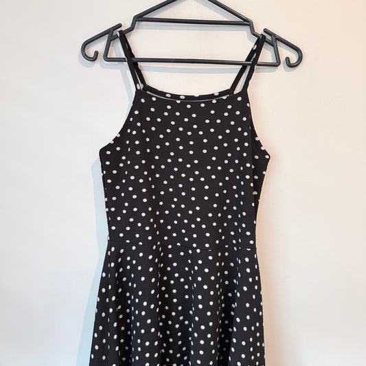 Brand Unknown Size U/Arm to U/Arm 38cm Polka Dot Mini Dress