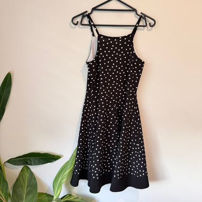 Brand Unknown Size U/Arm to U/Arm 38cm Polka Dot Mini Dress
