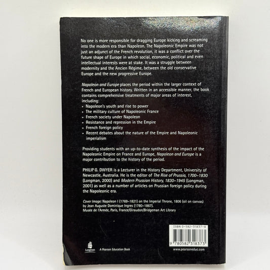Napoleon and Europe edited by Philip G. Dwyer