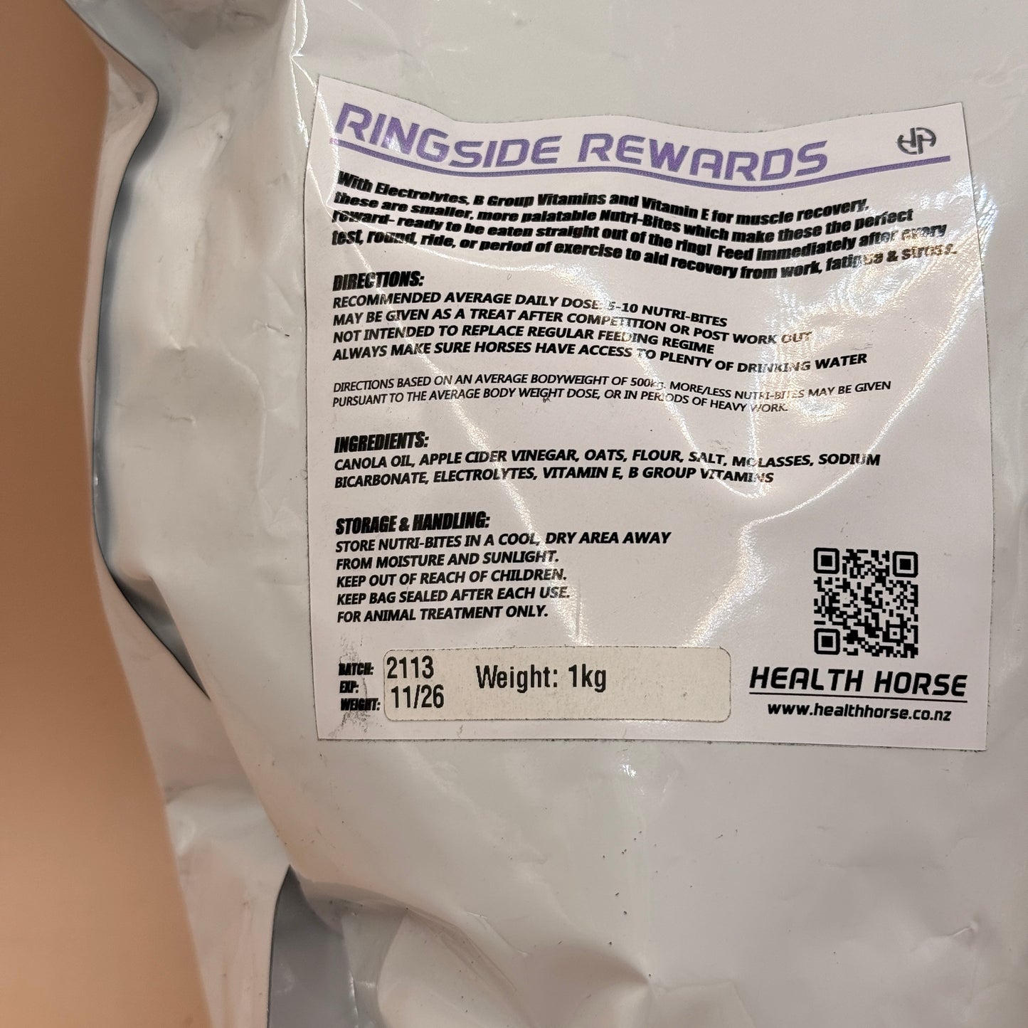 Health Horse Ringside Rewards Nutri-Bites 1kg