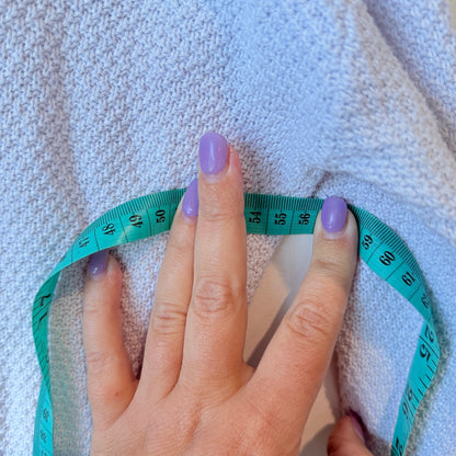 Archy & Co. White Textured Knit Sweater - u/arm 55cm