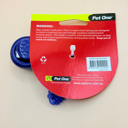 Pet One Blue Training Clicker