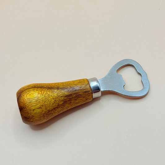 Wooden Handle Bottle Opener