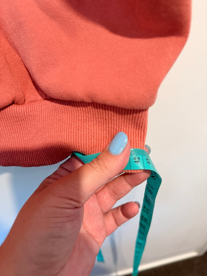Thank You Size U/Arm to U/Arm 64cm Waist 84cm Sweatshirt