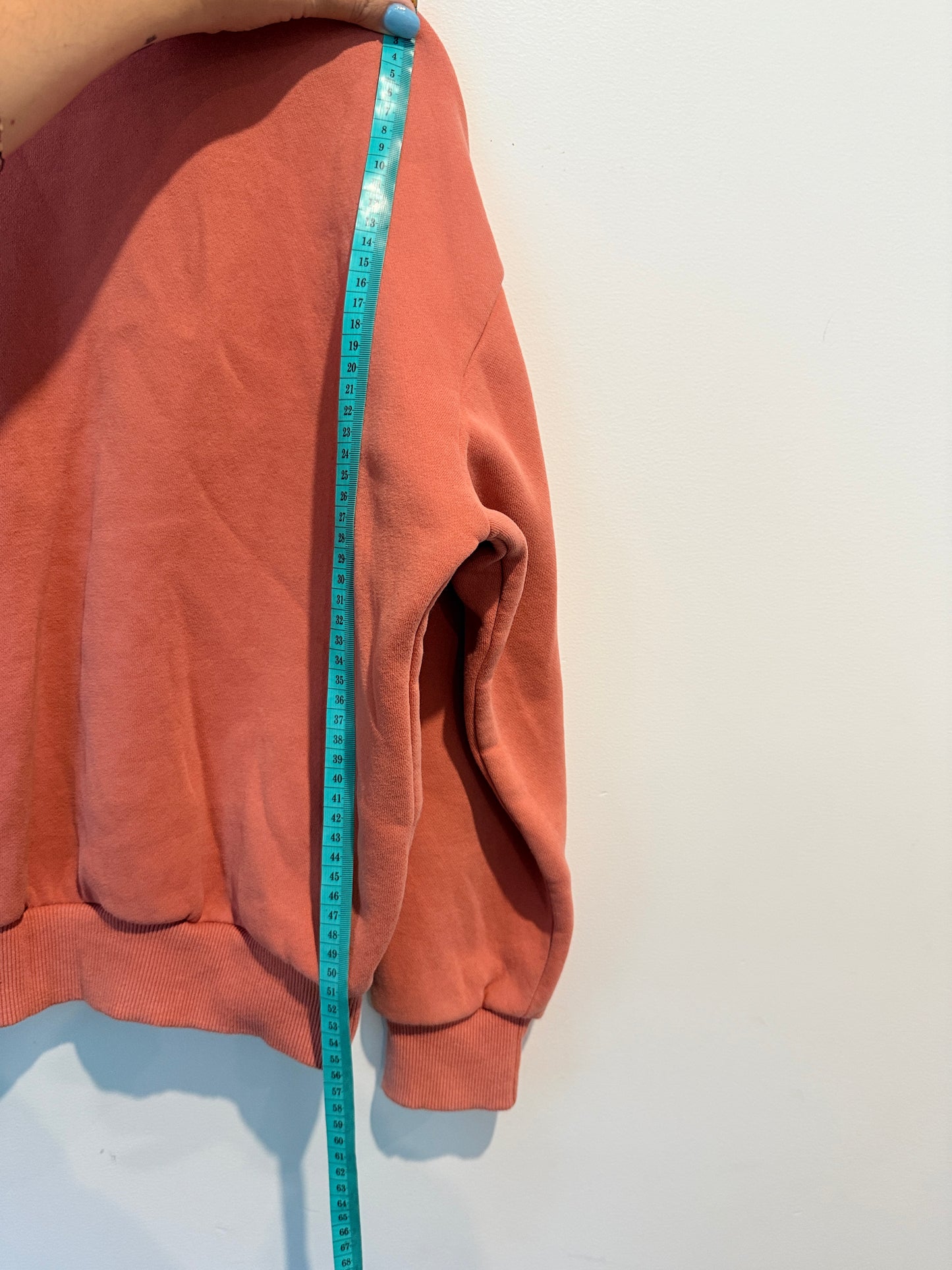 Thank You Size U/Arm to U/Arm 64cm Waist 84cm Sweatshirt