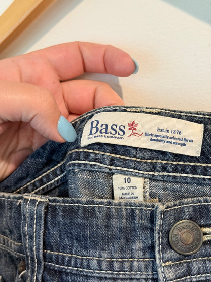 Bass Size 10 Denim Jean Shorts