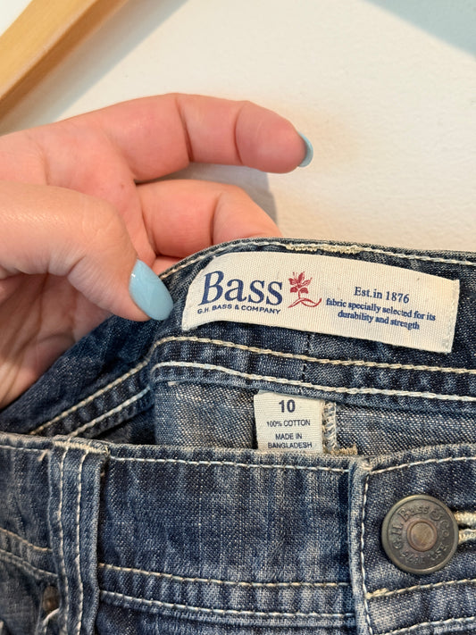 Bass Size 10 Denim Jean Shorts