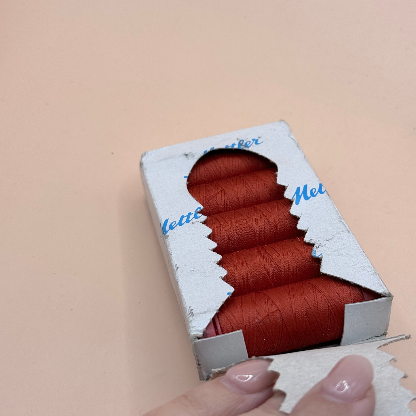 Mettler Metrosene Sewing Thread Set 0501 – Red (5 Spools)