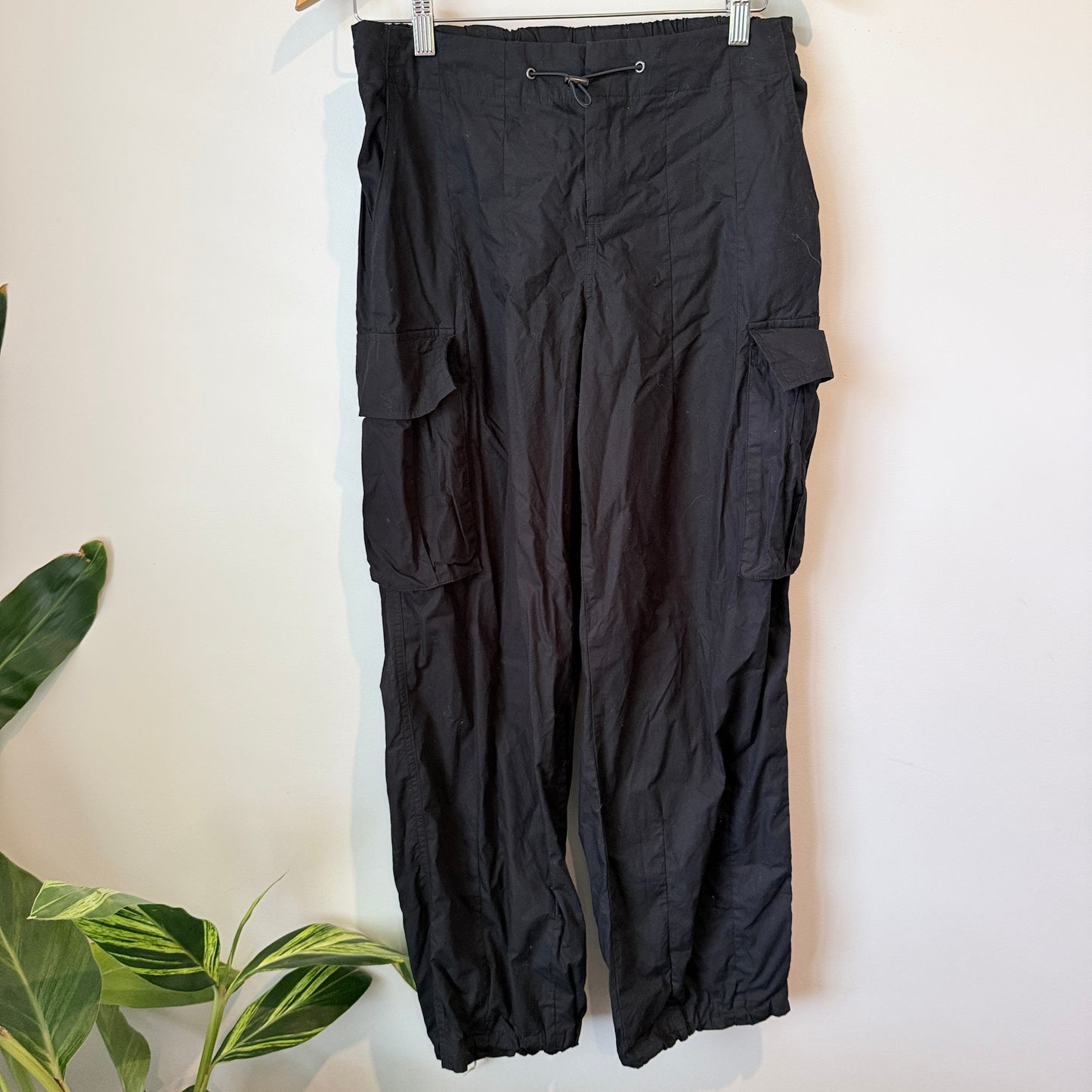 anko Size 10 Black Nylon Cargo Pants