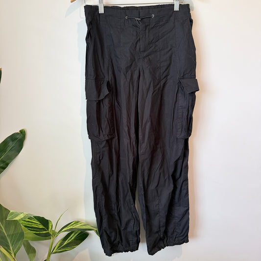 anko Size 10 Black Nylon Cargo Pants