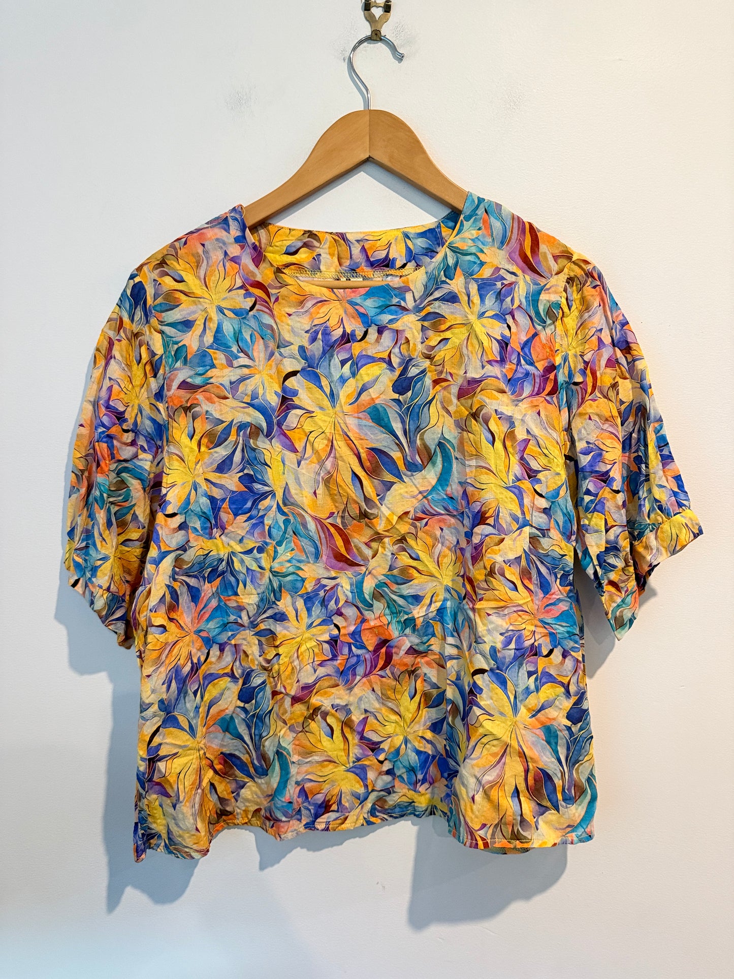 Aoya Size U/Arm to U/Arm 54cm Short-Sleeved Shirt