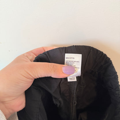 anko Size 10 Black Nylon Cargo Pants