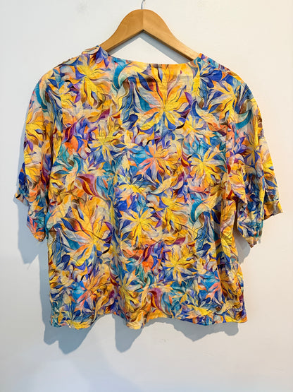 Aoya Size U/Arm to U/Arm 54cm Short-Sleeved Shirt