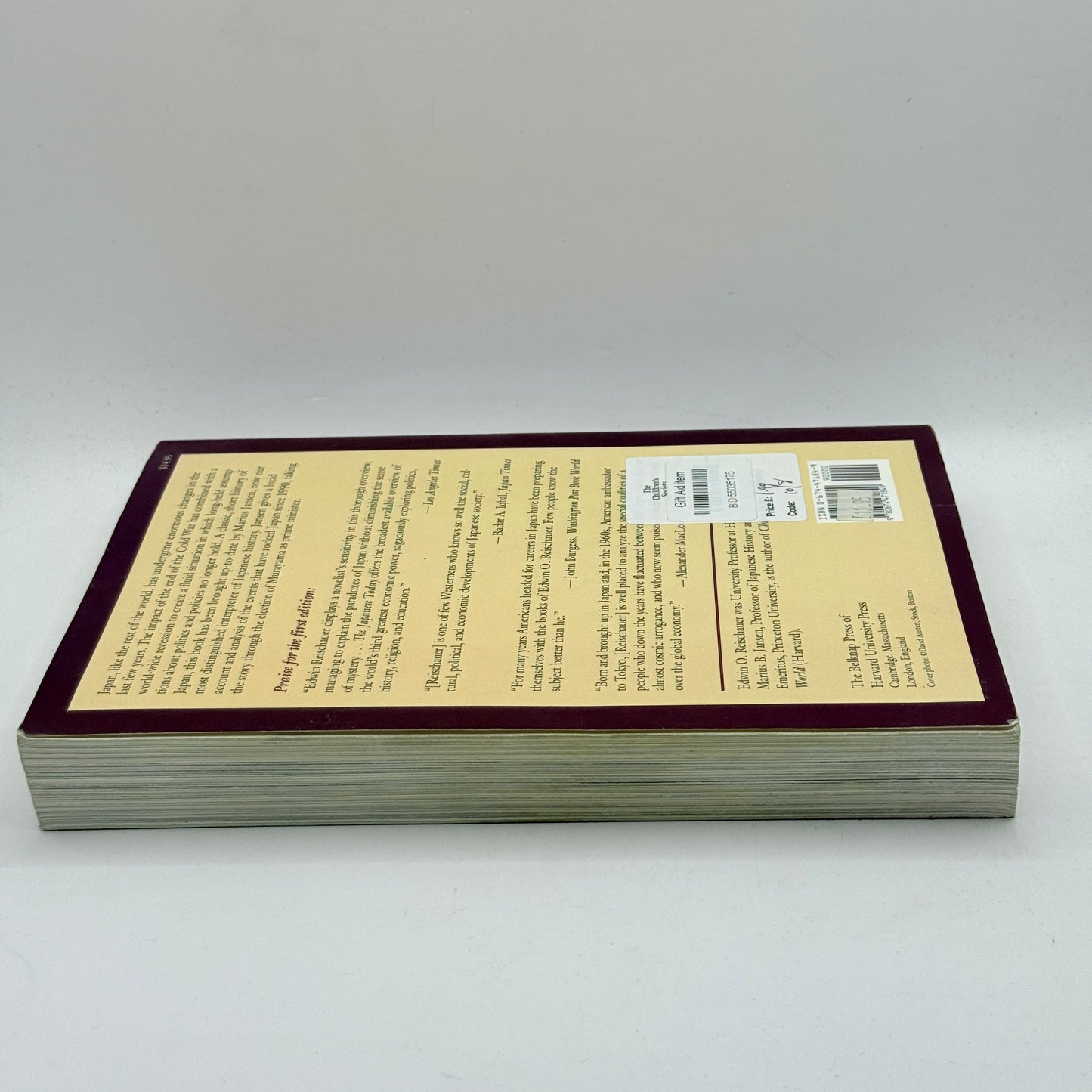 The Japanese Today: Change and Continuity by Edwin O. Reischauer and Marius B. Jansen