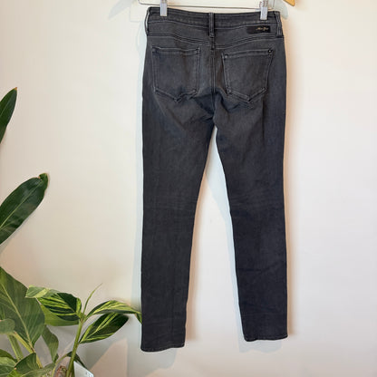 Mari Gold Size 32 Black Stretch Denim Jeans