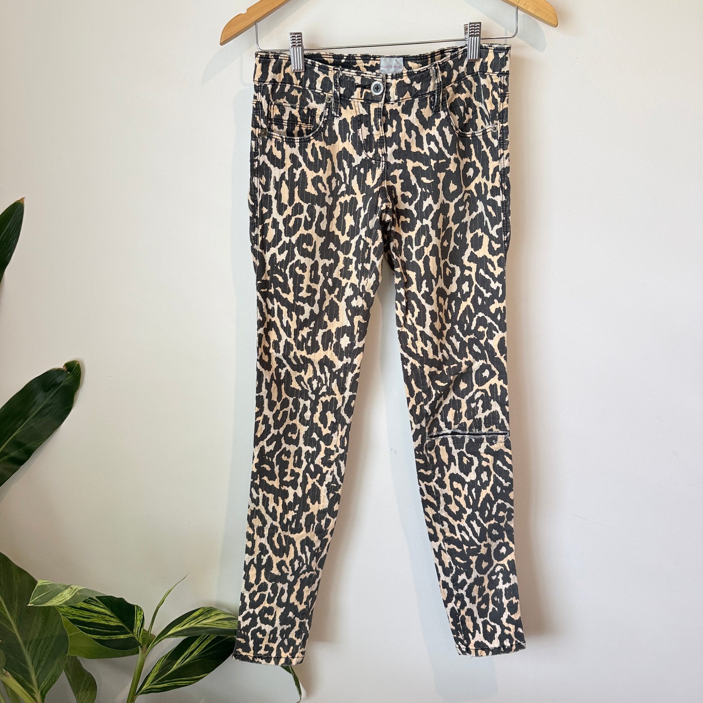 Sass & Bide Size 24 Leopard Print Pants