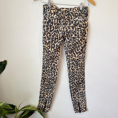 Sass & Bide Size 24 Leopard Print Pants