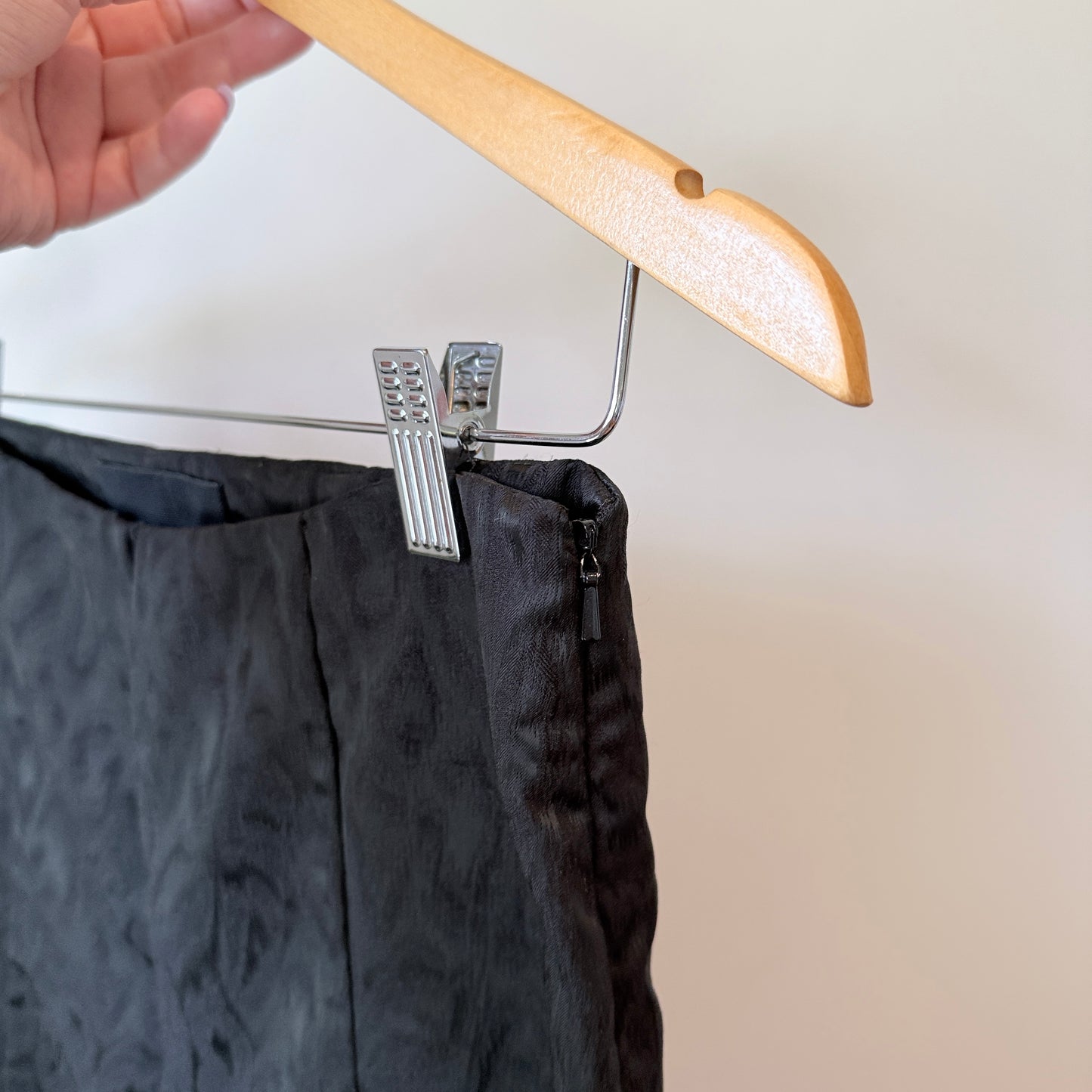 Moochi (NZ Made) Size 8 Black High-Rise Pants